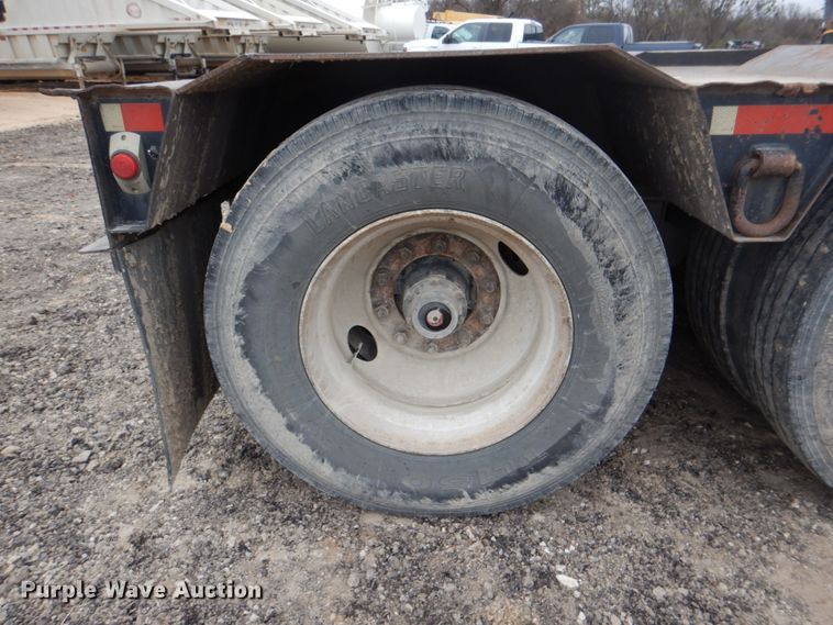 image for item DH5295 2004 Witzco Challenger lowboy equipment trailer