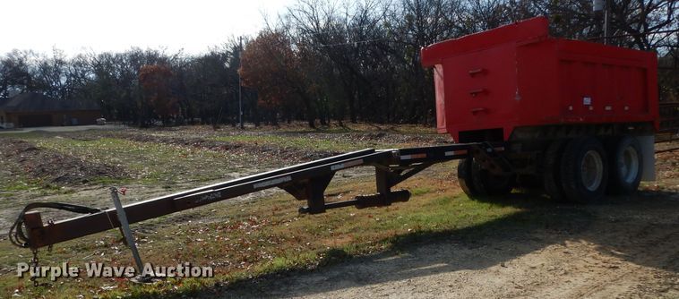 image for item DH5296 1998 AMA Enterprises end dump trailer