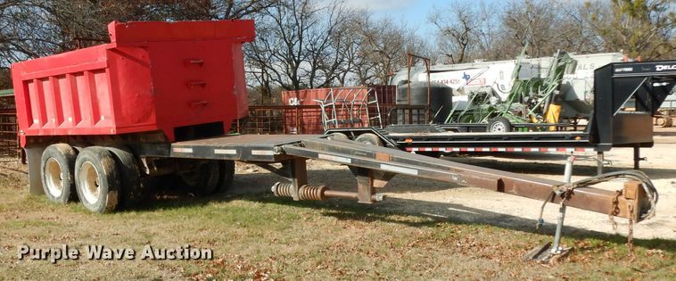 image for item DH5296 1998 AMA Enterprises end dump trailer