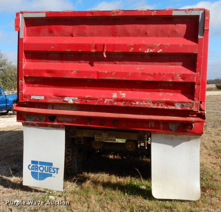 image for item DH5296 1998 AMA Enterprises end dump trailer