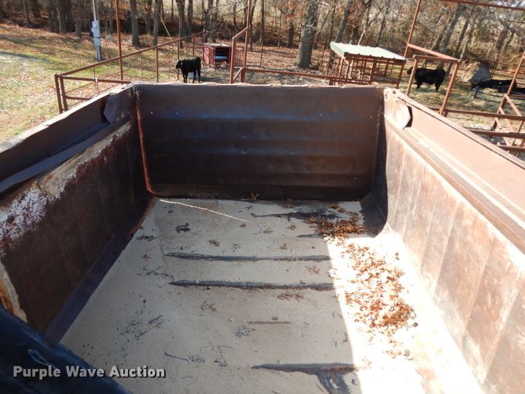 image for item DH5296 1998 AMA Enterprises end dump trailer