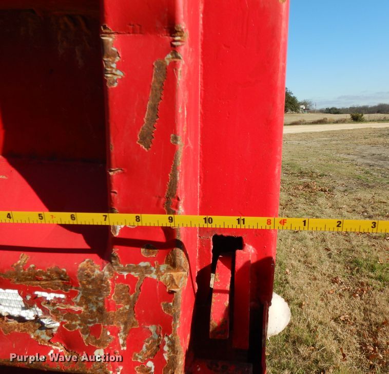 image for item DH5296 1998 AMA Enterprises end dump trailer