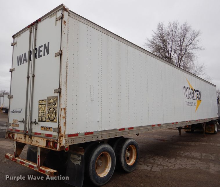 image for item DH6874 2005 Wabash dry van trailer