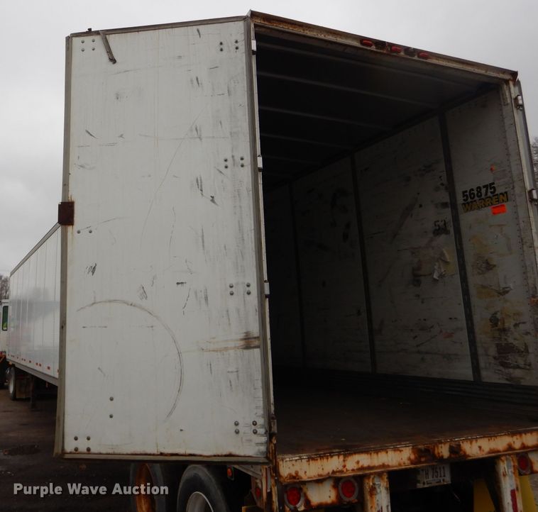 image for item DH6875 2005 Wabash dry van trailer