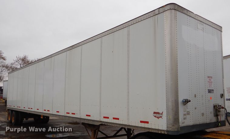 image for item DH6876 2005 Wabash dry van trailer