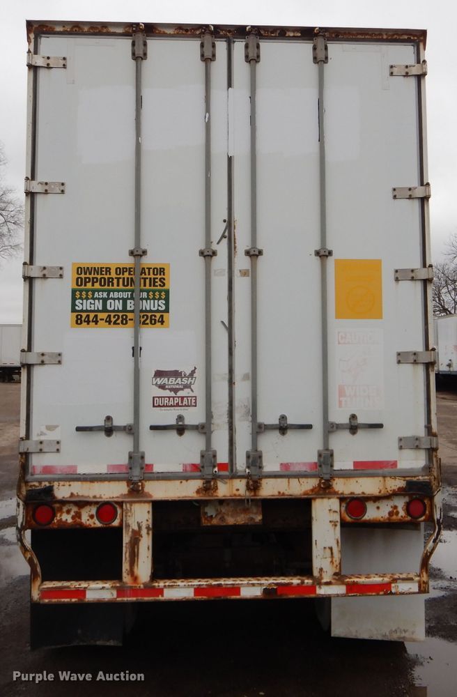 image for item DH6877 2005 Wabash dry van trailer