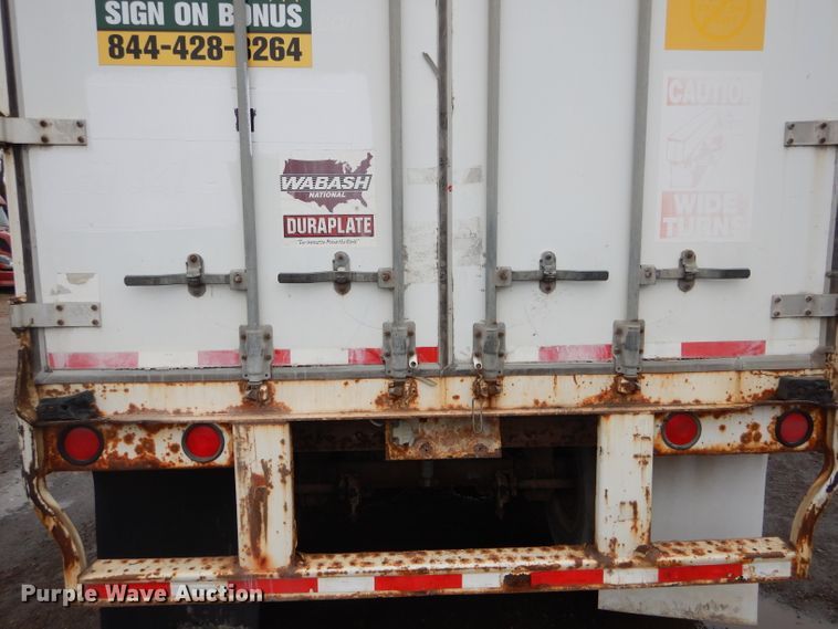 image for item DH6877 2005 Wabash dry van trailer