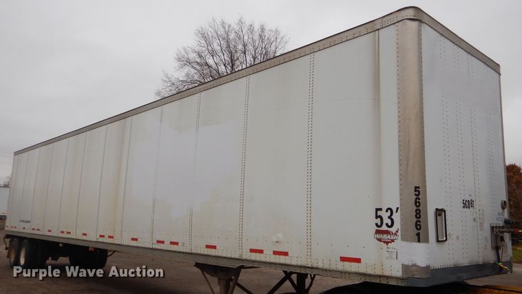 image for item DH6879 2005 Wabash dry van trailer