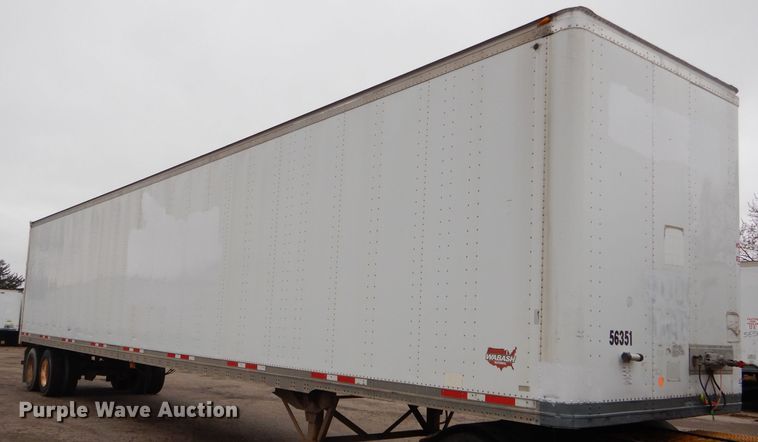image for item DH6880 2005 Wabash dry van trailer