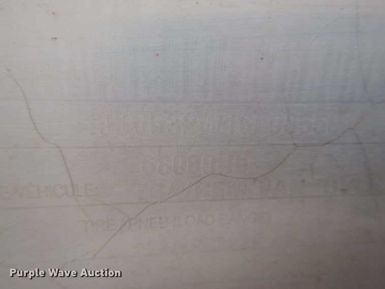 image for item DH6882 2006 Wabash dry van trailer