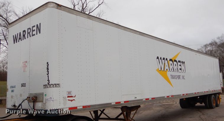 image for item DH6887 2005 Wabash dry van trailer