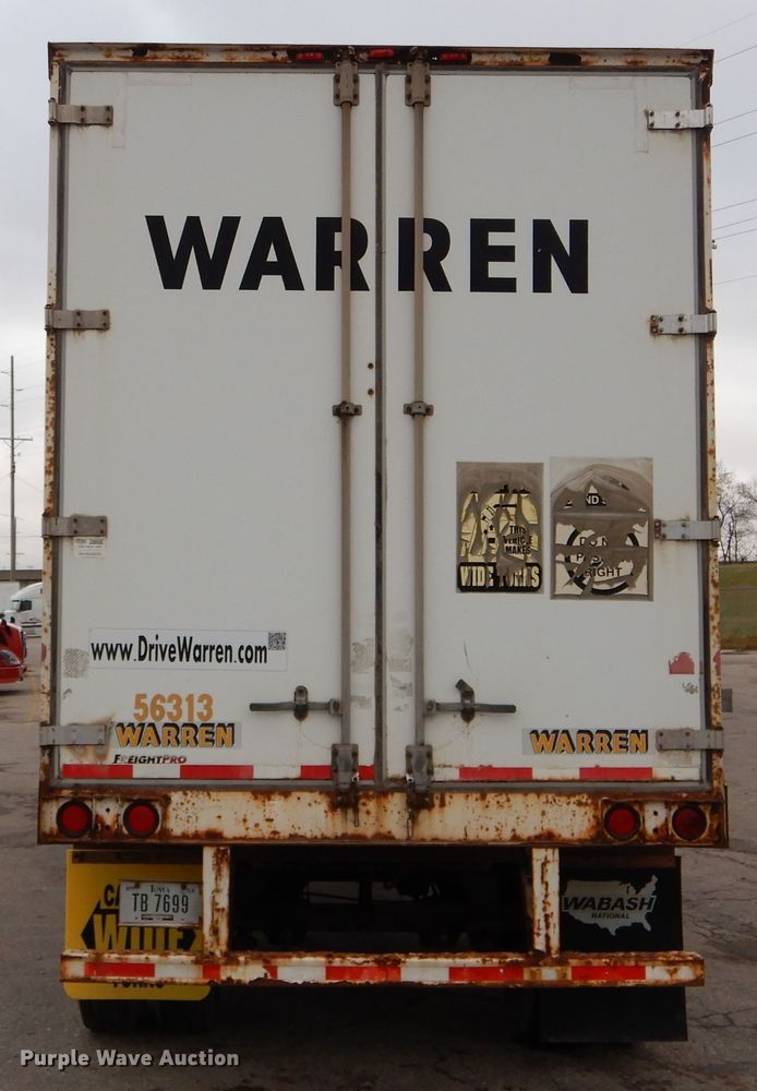 image for item DH6887 2005 Wabash dry van trailer