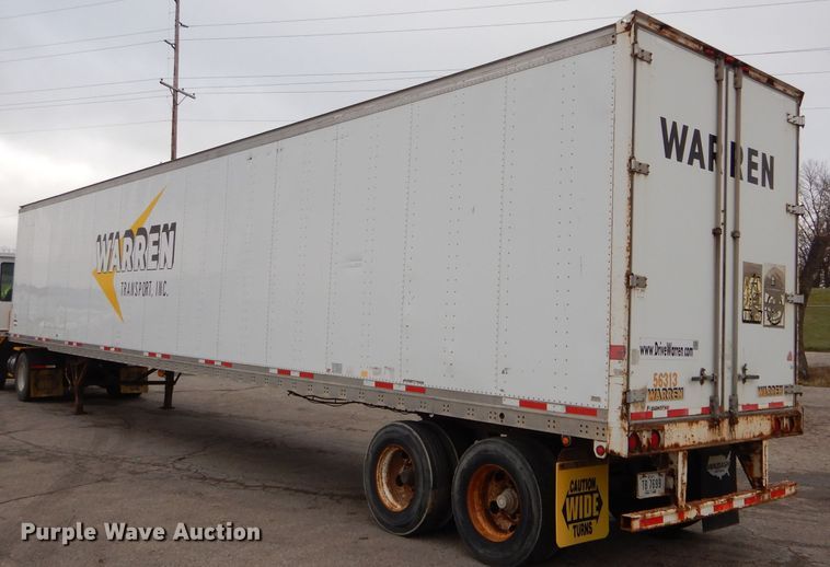 image for item DH6887 2005 Wabash dry van trailer