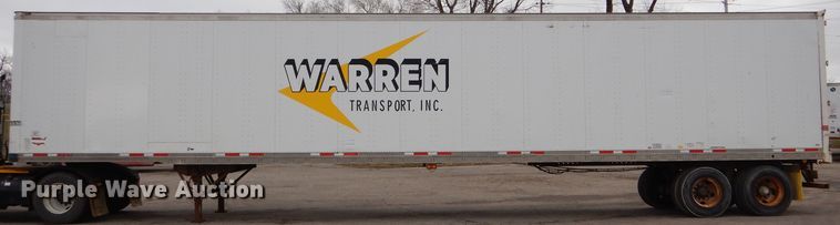 image for item DH6887 2005 Wabash dry van trailer