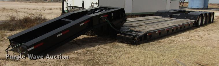 image for item DH8306 1998 Witzco RG60 lowboy equipment trailer