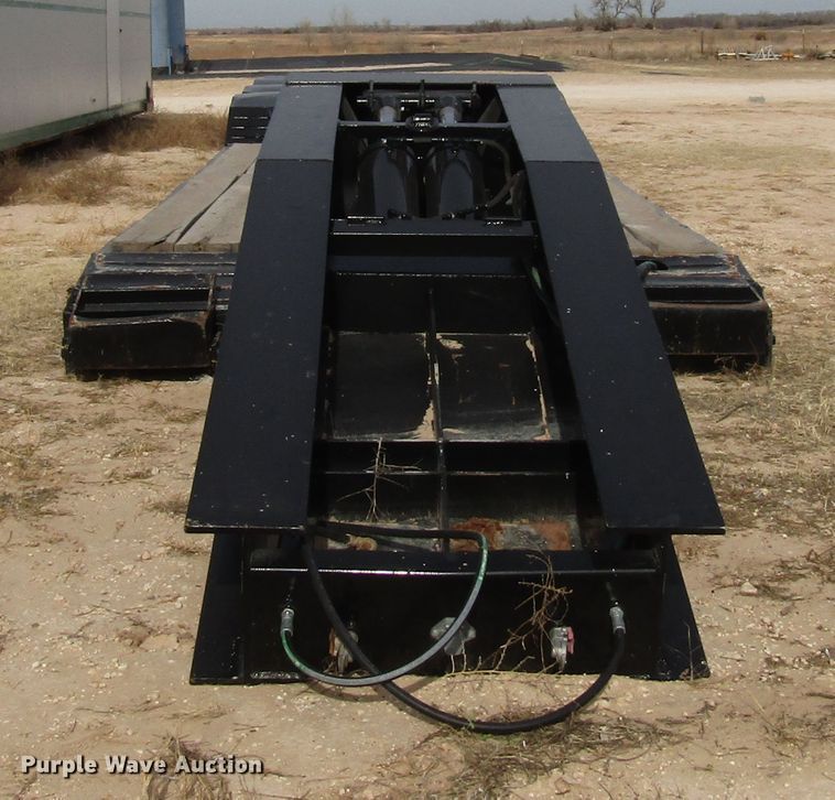 image for item DH8306 1998 Witzco RG60 lowboy equipment trailer