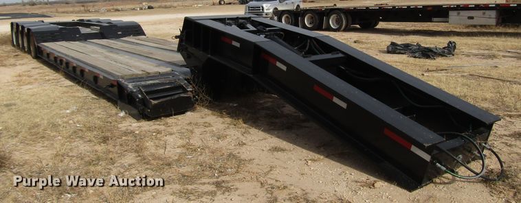 image for item DH8306 1998 Witzco RG60 lowboy equipment trailer