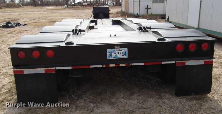 image for item DH8306 1998 Witzco RG60 lowboy equipment trailer