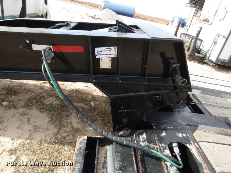 image for item DH8306 1998 Witzco RG60 lowboy equipment trailer