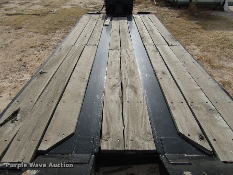 image for item DH8306 1998 Witzco RG60 lowboy equipment trailer