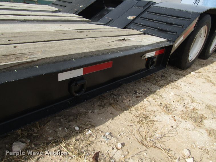 image for item DH8306 1998 Witzco RG60 lowboy equipment trailer