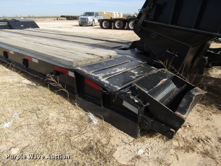 image for item DH8306 1998 Witzco RG60 lowboy equipment trailer