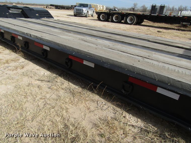 image for item DH8306 1998 Witzco RG60 lowboy equipment trailer