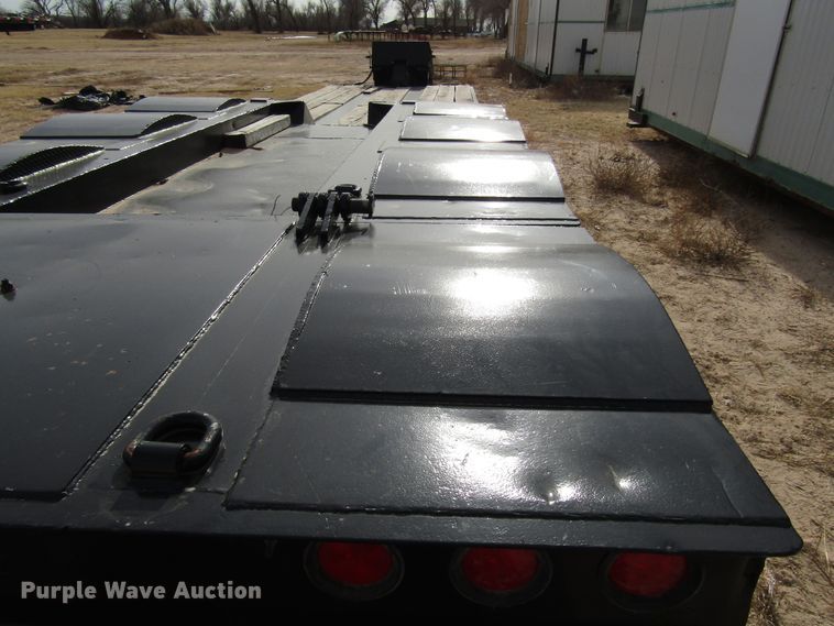 image for item DH8306 1998 Witzco RG60 lowboy equipment trailer