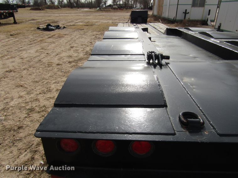 image for item DH8306 1998 Witzco RG60 lowboy equipment trailer