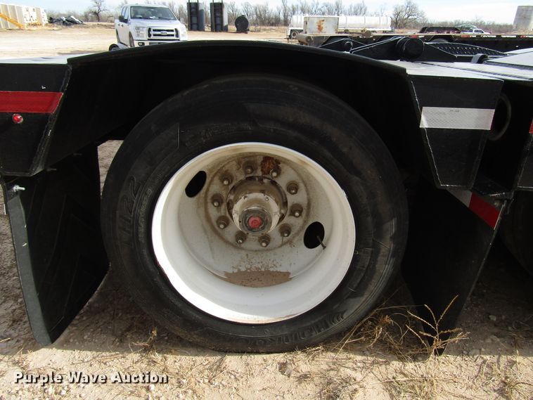 image for item DH8306 1998 Witzco RG60 lowboy equipment trailer