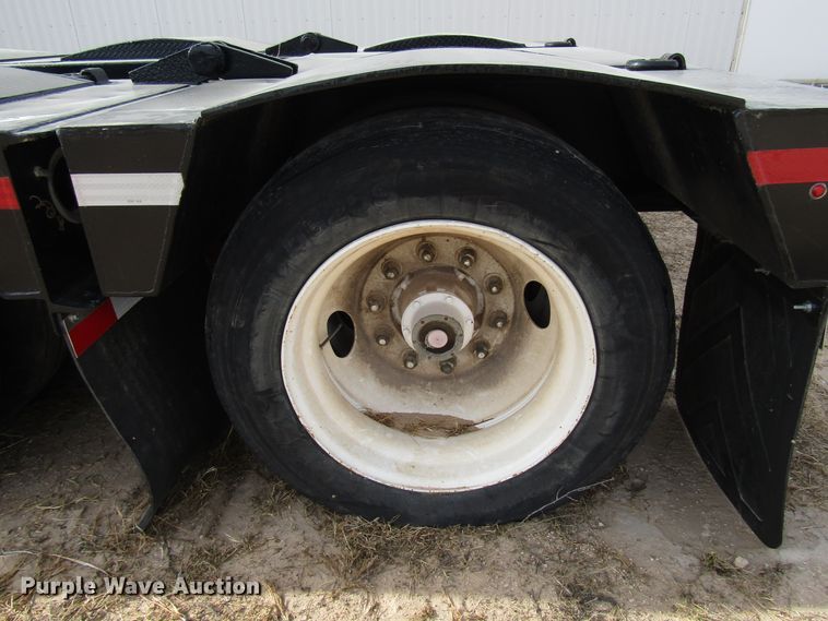 image for item DH8306 1998 Witzco RG60 lowboy equipment trailer