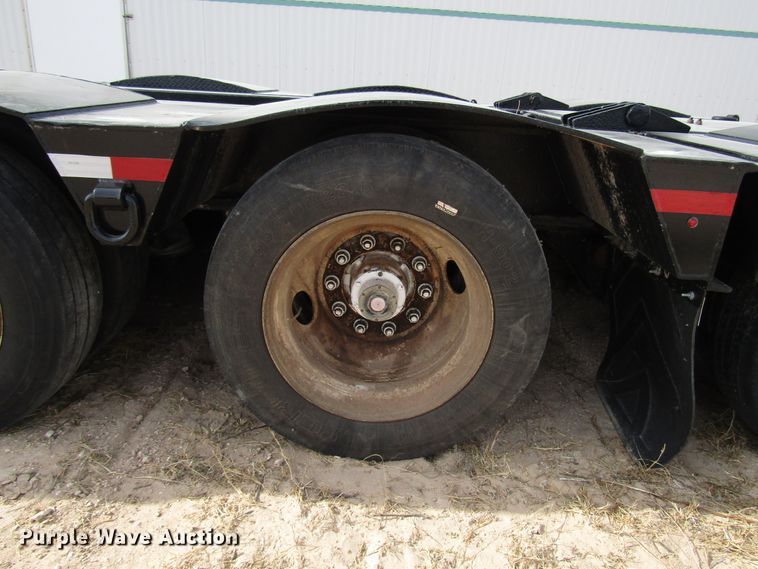 image for item DH8306 1998 Witzco RG60 lowboy equipment trailer