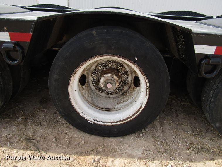 image for item DH8306 1998 Witzco RG60 lowboy equipment trailer