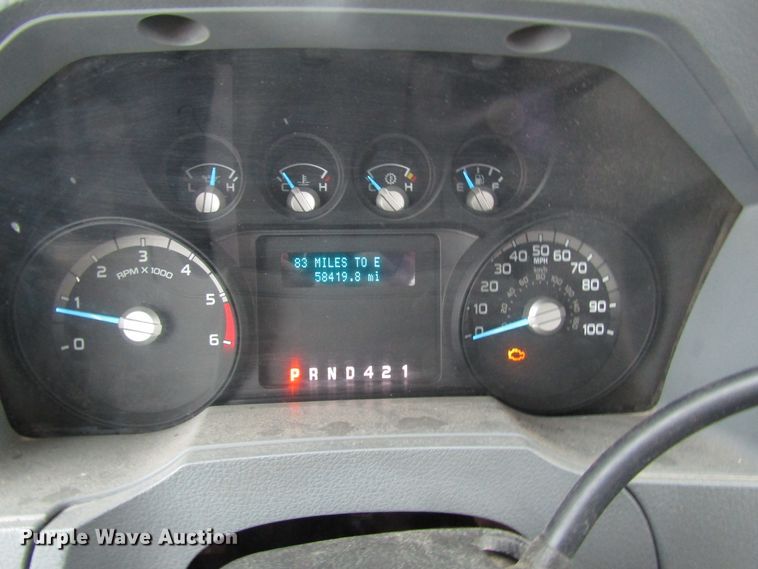 image for item DH8323 2013 Ford F650 Super Duty flatbed truck