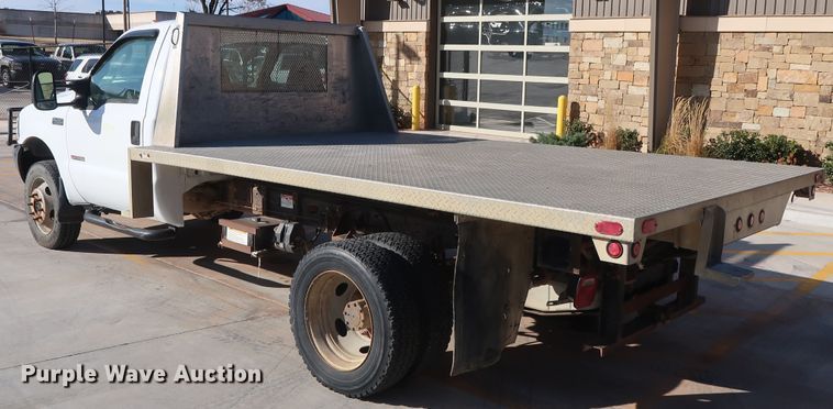 image for item DH3645 2003 Ford F450 dump flatbed truck