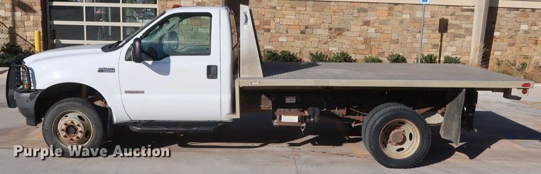 image for item DH3645 2003 Ford F450 dump flatbed truck