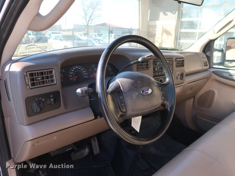 image for item DH3645 2003 Ford F450 dump flatbed truck