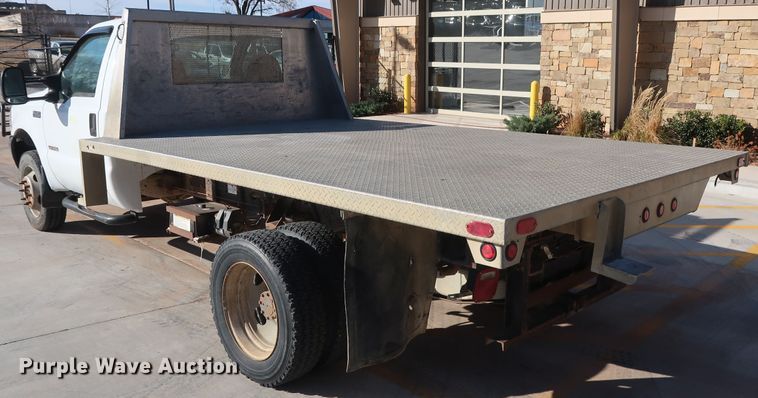 image for item DH3645 2003 Ford F450 dump flatbed truck