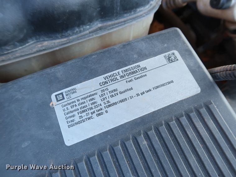 image for item DH3647 2015 Chevrolet Silverado 1500 Double Cab pickup truck