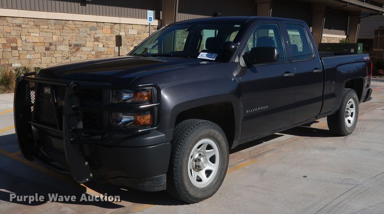 image for item DH3650 2015 Chevrolet Silverado 1500 Double Cab pickup truck