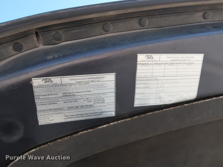 image for item DH3650 2015 Chevrolet Silverado 1500 Double Cab pickup truck