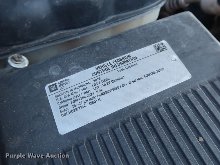 image for item DH3651 2015 Chevrolet Silverado 1500 Double Cab pickup truck