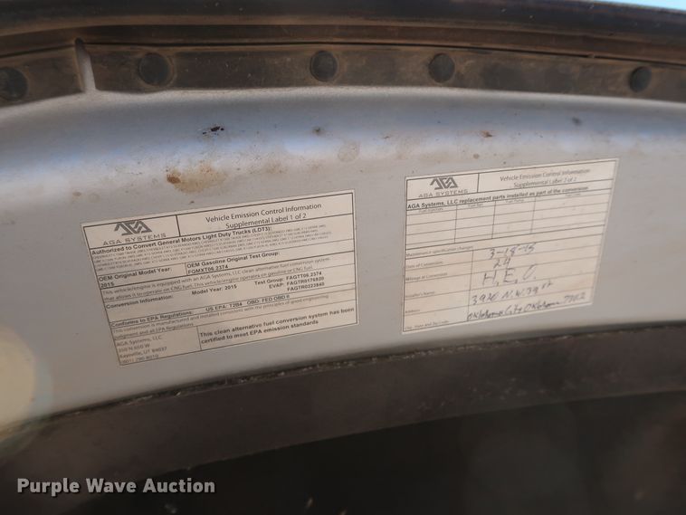 image for item DH3653 2015 Chevrolet Silverado 1500 Double Cab pickup truck