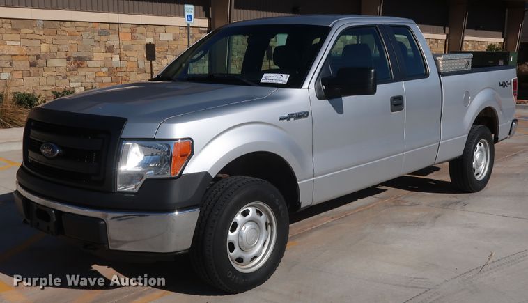 image for item DH3654 2014 Ford F150 SuperCab pickup truck