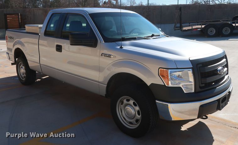 image for item DH3654 2014 Ford F150 SuperCab pickup truck