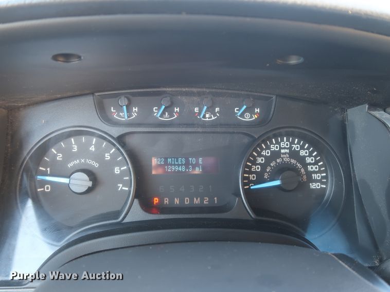 image for item DH3654 2014 Ford F150 SuperCab pickup truck