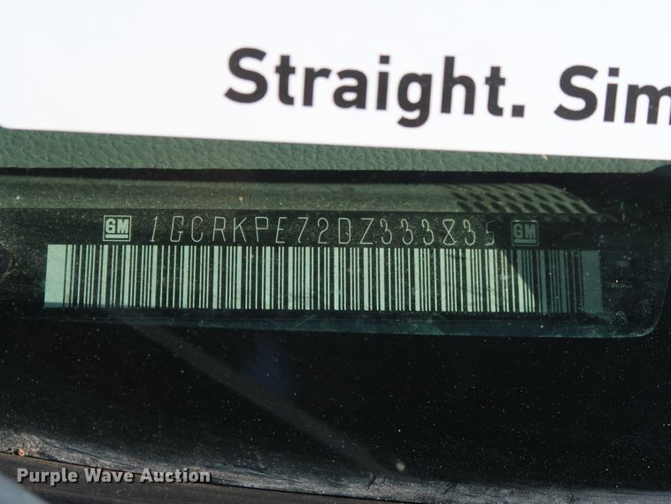 image for item DH3657 2013 Chevrolet Silverado 1500 Ext. Cab pickup truck