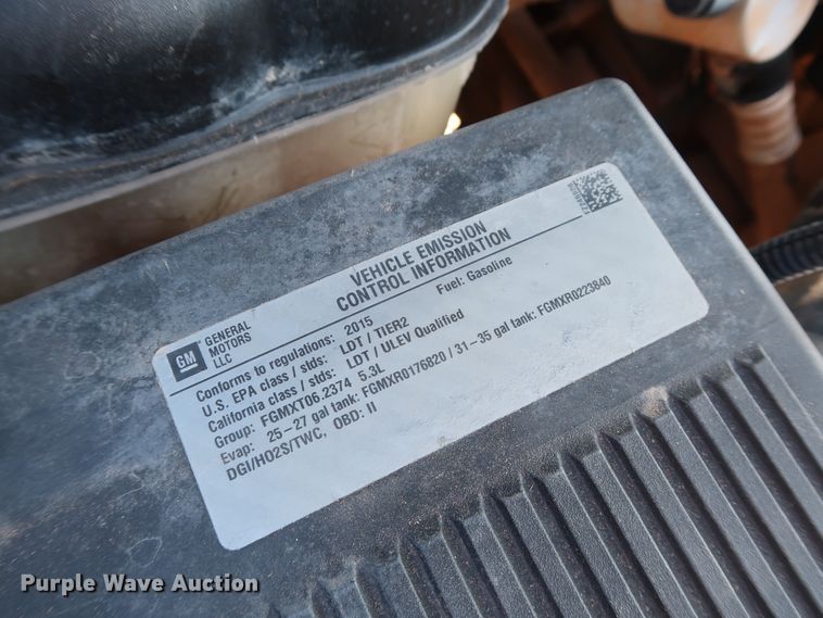 image for item DH3658 2015 Chevrolet Silverado 1500 Double Cab pickup truck