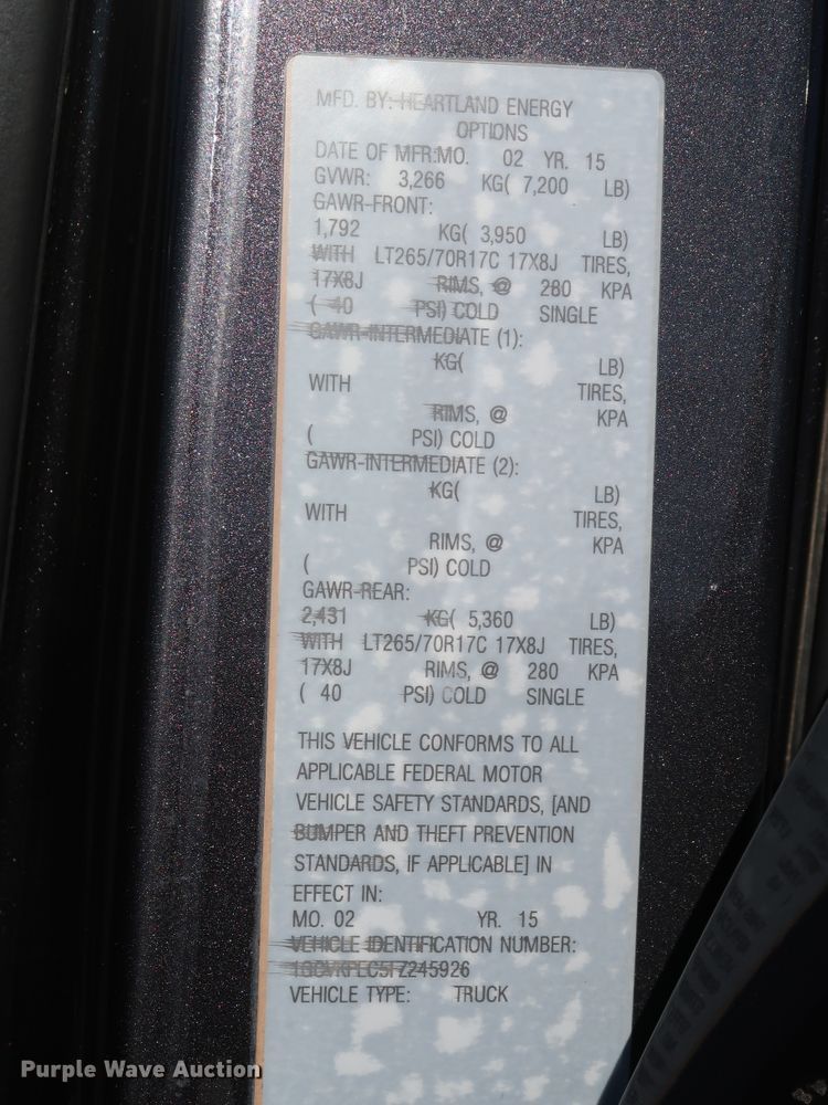 image for item DH3658 2015 Chevrolet Silverado 1500 Double Cab pickup truck