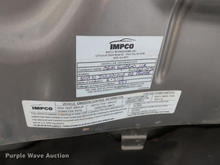 image for item DH3662 2013 Chevrolet Silverado 1500 Ext. Cab pickup truck